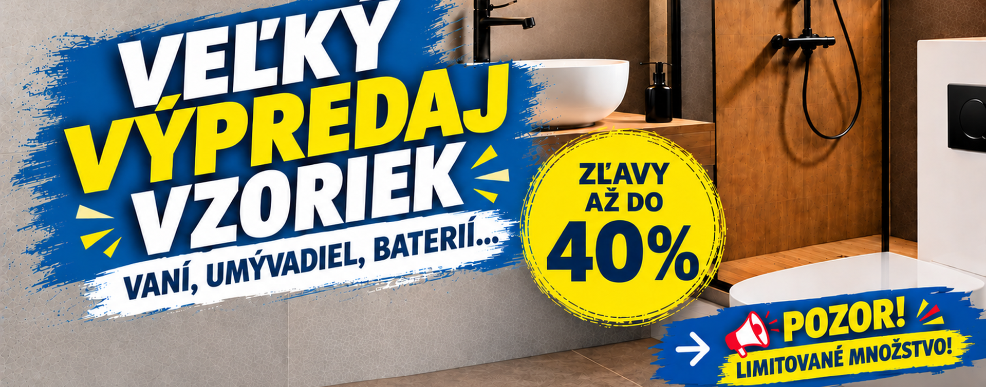vypredaj vzoriek